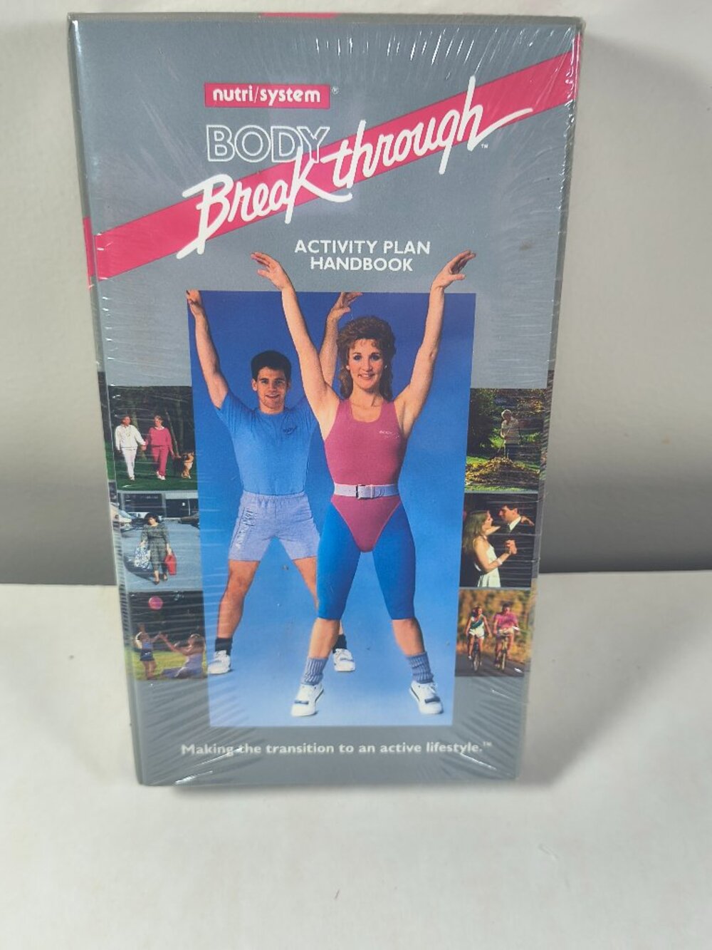 Vintage/Retro Exercise/Workout VHS Tape: “Nutri/System Body Break Through.”